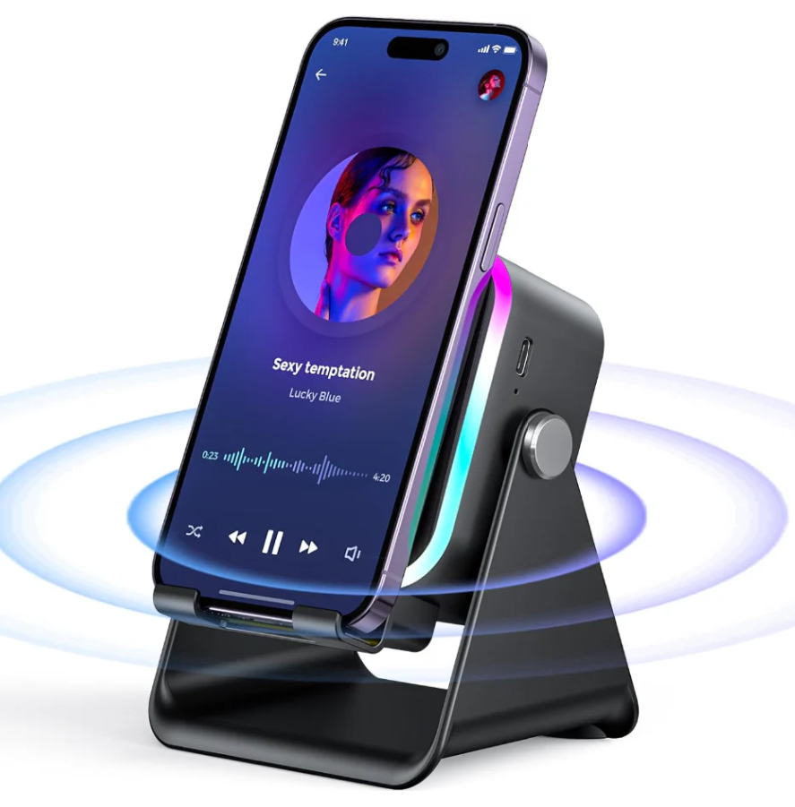 Wireless Speaker with Dynamic Lighting