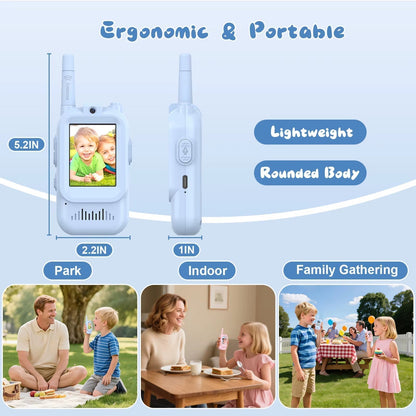Kids Video Walkie Talkies Fun Without WiFi